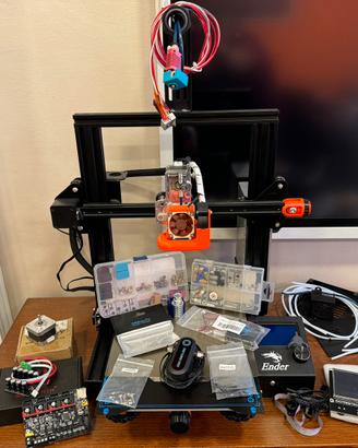 Creality Ender 3 + Upgrade, Ricambi e Accessori