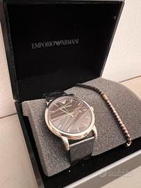 Orologio e bracciale Emporio Armani