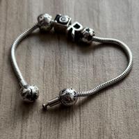 BRACCIALE PANDORA 100% ORIGINALE COMPLETO DI SHARM