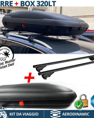 BAULE Box Tetto + BARRE Portatutto per SKODA KAMIQ