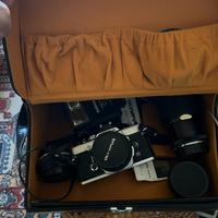 Fotocamera olympus om-1 reflex analogica