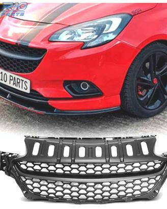 GRIGLIA OPEL CORSA E 15-19 LOOK OPC NERO OPACO
