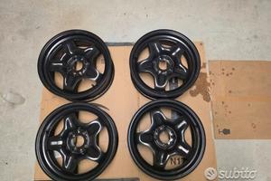 Kit 4 Cerchi in ferro Fiat Panda Lancia Ypsilon Y