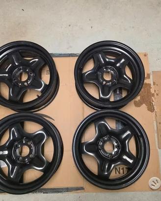 Kit 4 Cerchi in ferro Fiat Panda Lancia Ypsilon Y