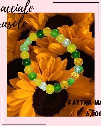 Bracciale girasole 