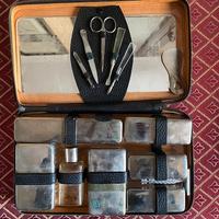 SET TOILETTE DA VIAGGIO UOMO VINTAGE