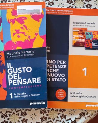 Ferraris Il gusto del pensare 1 la filosofia dalle