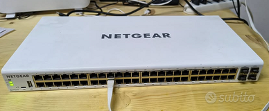 Switch managed Layer 3 Netgear GC752x