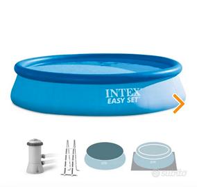 PISCINA FUORI TERRA  mt.5,49 X mt. 5,49 X  cm.120