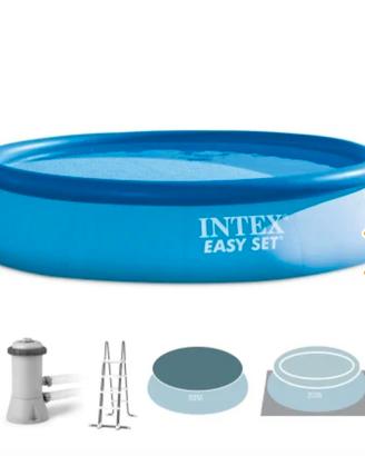 PISCINA FUORI TERRA  mt.5,49 X mt. 5,49 X  cm.120