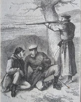 Battaglia - Stampe Antiche originali d'epoca