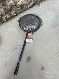 Padella doppia per castagne caldarroste