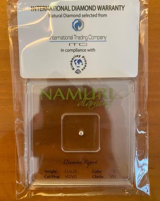 LOTTO 6 DIAMANTI NATURALI - NAMURI - 0,48 ct