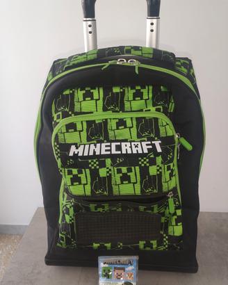 Zaino trolley Minecraft 