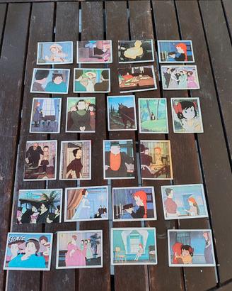 Lotto figurine Panini Anna dai capelli rossi 1980