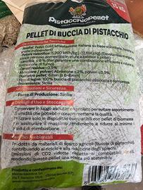 Pellet buccia di pistacchio