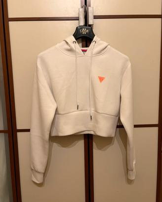 felpa donna guess taglio corto