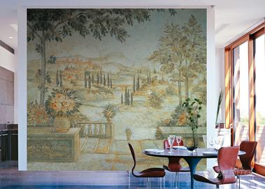 CARTA DA PARATI EFFETTO AFFRESCO STAMPATO