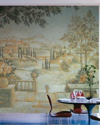 CARTA DA PARATI EFFETTO AFFRESCO STAMPATO