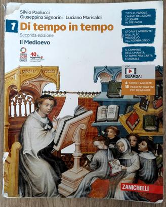 libro storia "Di tempo in tempo 1" Zanichelli