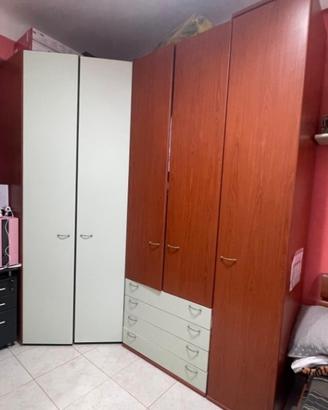 cabina armadio+ armadio+ colonna 