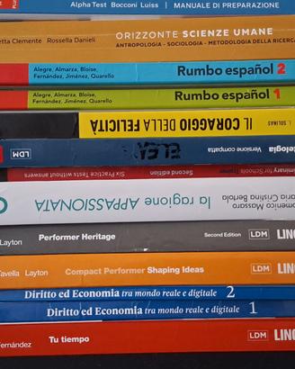 Libri di testo Liceo - scuole superiori