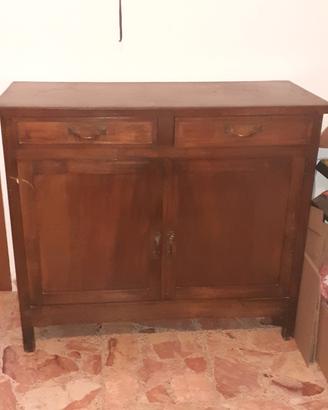 mobile credenza color noce