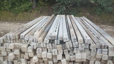  paletti in cemento per vigneti o recinzioni