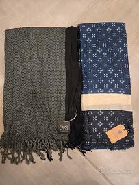 kit 2 sciarpe 