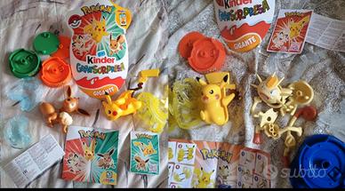  COLLEZ COMPLETA Pokemon  uovo pasqua Kinder 2026 