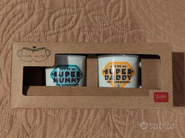 Tazzine Legami Super Daddy - Super Mummy