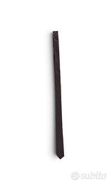 Cravatta Regimental Slim Vinaccia – 90% Seta