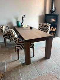 Tavolo in rovere massiccio