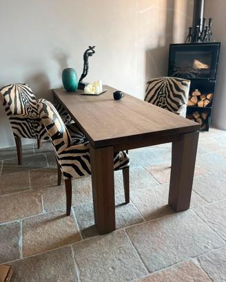 Tavolo in rovere massiccio