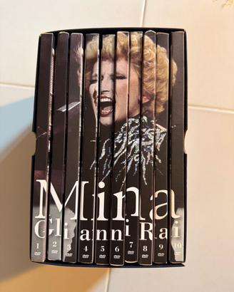 10 Dvd musica Mina gli anni rai 2014