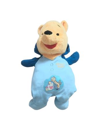 Peluche Winnie The Pooh Con Pigiama Azzurro