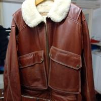 Giubbotto Timberland in pelle e interno in pelo