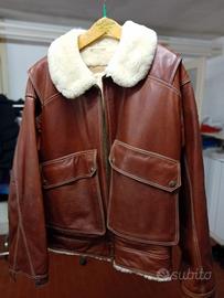 Giubbotto Timberland in pelle e interno in pelo