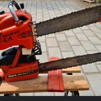 Motosega rotta/danneggiata/usata