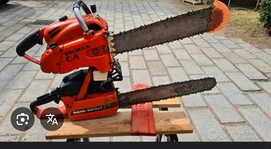 Motosega rotta/danneggiata/usata