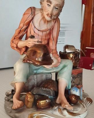 Statua Capodimonte Cesare Villari CVS - Il Ramaio 