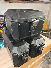 Tris Valigie GIVI Trekker Alaska – Pari al Nuovo