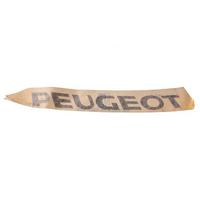 Adesivo scooter Peugeot nero