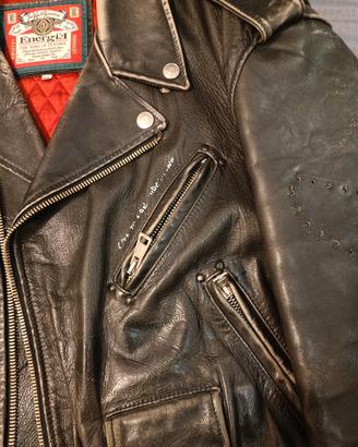 giubbotto da moto vintage della Energy 