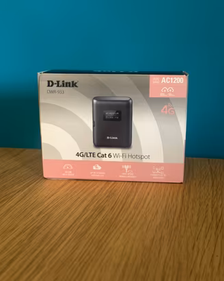 D-Link DWR-933 modem 4G/LTE Hotspot Wi-Fi