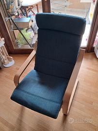 Poltrona ikea con cuscino