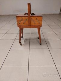 cestino per cucito  vintage 