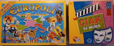 Giochi vintage in scatola: EUROPOLI + CIAK SI MIMA