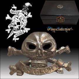 Spilla Teschio Vintage Death Or Glory con scatola