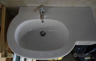 Lavandino Pozzi Ginori + Miscelatore Dolomite 